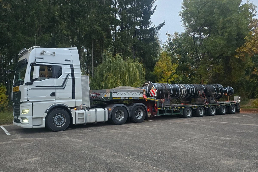 Transport agabaritic international de structuri metalice si industriale