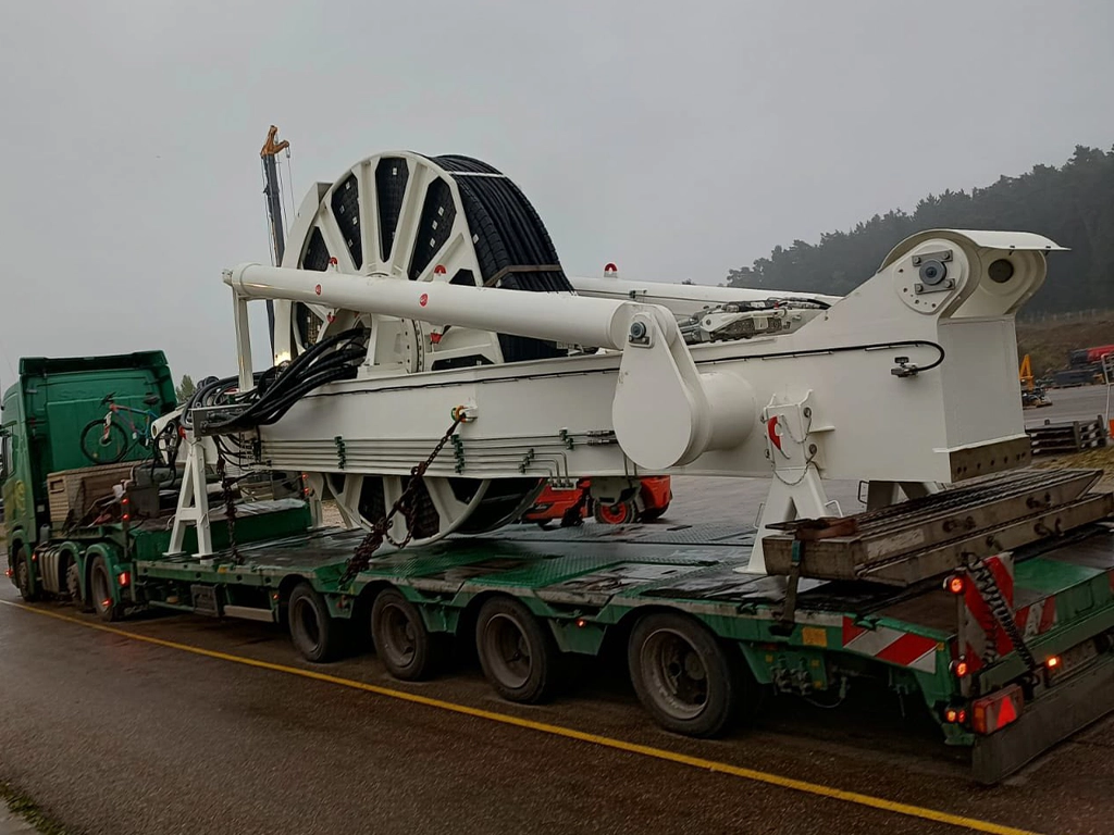 Piesa industriala transportata cu succes de catre Special Cargo Europe